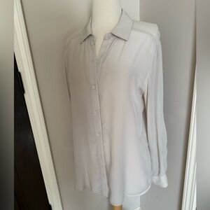 Tommy Bahamas silk blouse M sand